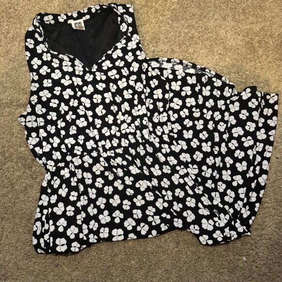 Size 8 Anne Klein Floral Pattern Dress - Picture 1 of 4